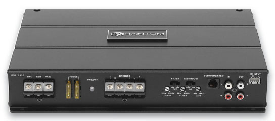 Двухканальные усилители. Phantom PSA 2.120