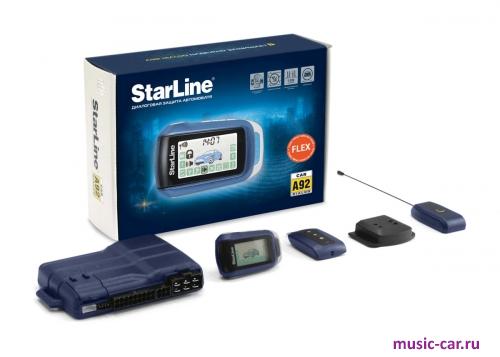 ���������������� � �������� ������ � ������������ StarLine A92 Dialog CAN Flex