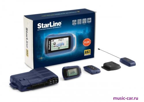 ���������������� � �������� ������ � ������������ StarLine A92 Dialog Flex