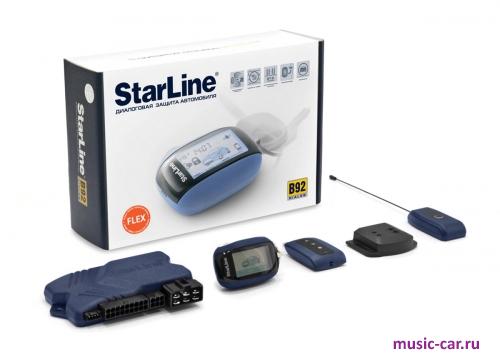 ���������������� � �������� ������ � ������������ StarLine B92 Dialog Flex