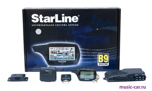 ���������������� � �������� ������ � ������������ StarLine B9 Dialog