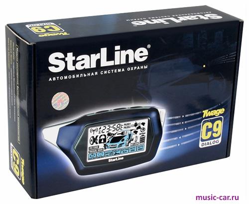 Автосигнализация с обратной связью и автозапуском StarLine C9 Автосигнализация с обратной связью и автозапуском StarLine C9