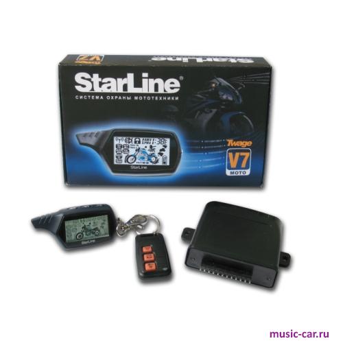 Автосигнализация с обратной связью StarLine Moto V7 Автосигнализация с обратной связью StarLine Moto V7