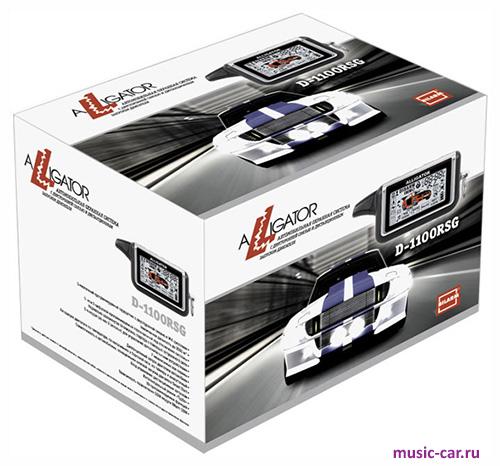 Автосигнализация с обратной связью и автозапуском Alligator D-1100RSG Автосигнализация с обратной связью и автозапуском Alligator D-1100RSG