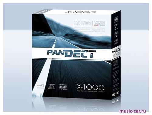 Автосигнализация с обратной связью и автозапуском Pandect X-1000