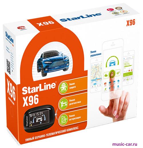 Автосигнализация с обратной связью и автозапуском StarLine X96SL