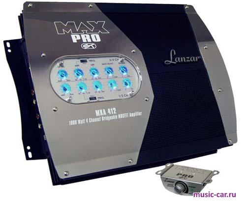 Автомобильный усилитель Lanzar MXA 412 Автомобильный усилитель Lanzar MXA 412