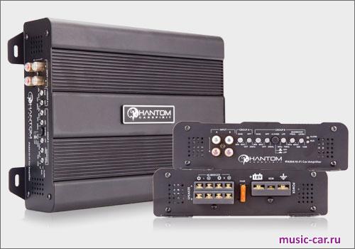 Автомобильный усилитель Phantom PA 904 Автомобильный усилитель Phantom PA 904