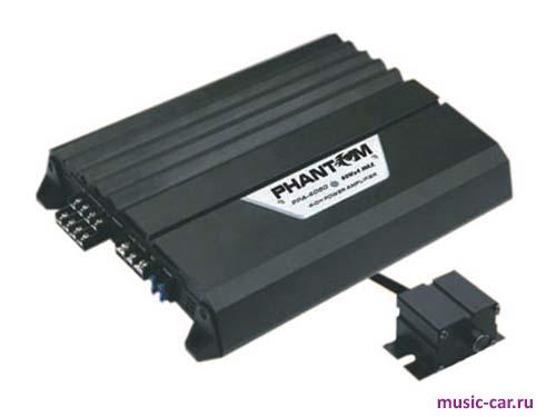 Автомобильный усилитель Phantom PPA-4060 Автомобильный усилитель Phantom PPA-4060