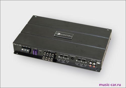 Автомобильный усилитель Phantom PSA 4.120 Автомобильный усилитель Phantom PSA 4.120