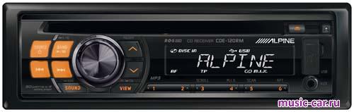Автомобильная магнитола Alpine CDE-120RM Автомобильная магнитола Alpine CDE-120RM