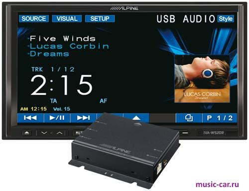 ������������� ��������� Alpine IVA-W520R NVE-M300P