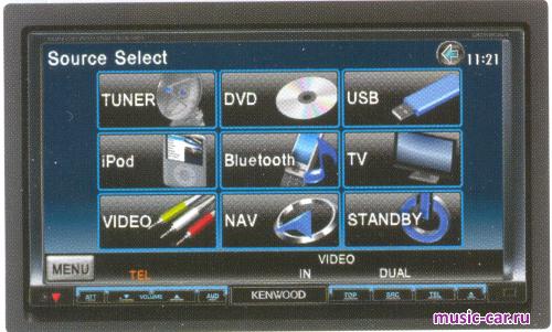 Автомобильная магнитола Kenwood DDX6054 Автомобильная магнитола Kenwood DDX6054