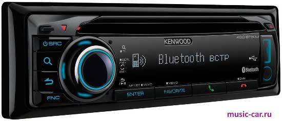 Автомобильная магнитола Kenwood KDC-BT50U Автомобильная магнитола Kenwood KDC-BT50U