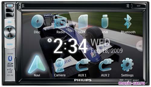 Автомобильная магнитола Philips CID2680 Автомобильная магнитола Philips CID2680