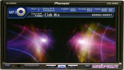 Автомобильная магнитола Pioneer AVH-P6800DVD Автомобильная магнитола Pioneer AVH-P6800DVD