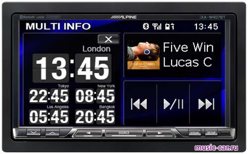 Автомобильная магнитола Alpine iXA-W407BT Автомобильная магнитола Alpine iXA-W407BT