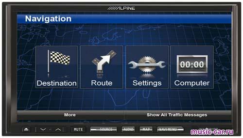 Автомобильная магнитола Alpine INA-W910R Автомобильная магнитола Alpine INA-W910R