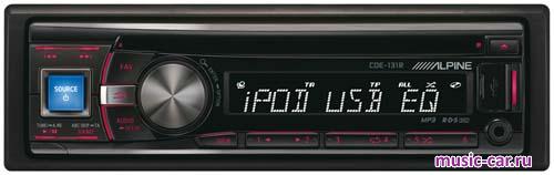 Автомобильная магнитола Alpine CDE-131R Автомобильная магнитола Alpine CDE-131R
