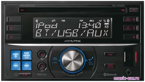 Автомобильная магнитола Alpine CDE-W235BT Автомобильная магнитола Alpine CDE-W235BT