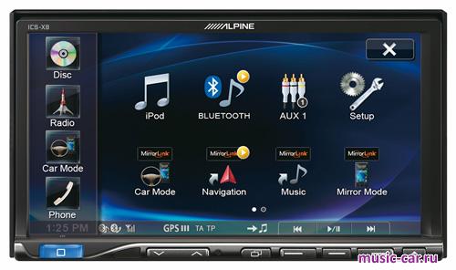 Автомобильная магнитола Alpine ICS-X8 Автомобильная магнитола Alpine ICS-X8