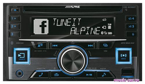 Автомобильная магнитола Alpine CDE-W296BT