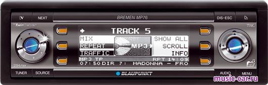 Автомобильная магнитола Blaupunkt Bremen MP76 Автомобильная магнитола Blaupunkt Bremen MP76