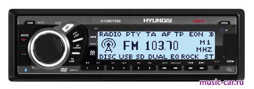 Автомобильная магнитола Hyundai H-CMD7086 Автомобильная магнитола Hyundai H-CMD7086