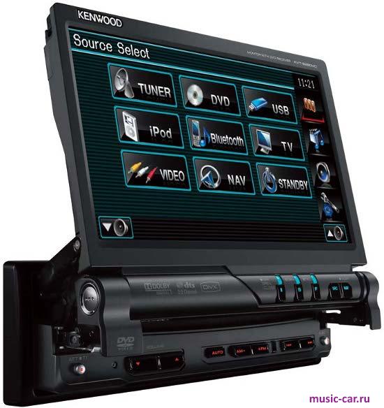 Автомобильная магнитола Kenwood KVT-556DVD Автомобильная магнитола Kenwood KVT-556DVD