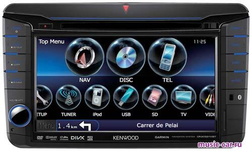 Автомобильная магнитола Kenwood DNX521VBT Автомобильная магнитола Kenwood DNX521VBT