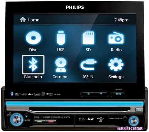 Автомобильная магнитола Philips CED-750 Автомобильная магнитола Philips CED-750