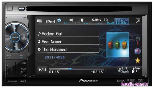 Автомобильная магнитола Pioneer AVH-1400DVD Автомобильная магнитола Pioneer AVH-1400DVD