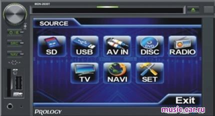 Автомобильная магнитола Prology MDN-2630T Автомобильная магнитола Prology MDN-2630T