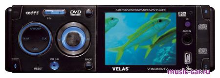 Автомобильная магнитола Velas VDM-M302TV Автомобильная магнитола Velas VDM-M302TV