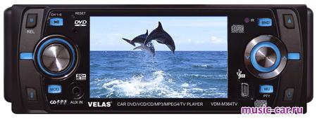 Автомобильная магнитола Velas VDM-M364TV Автомобильная магнитола Velas VDM-M364TV
