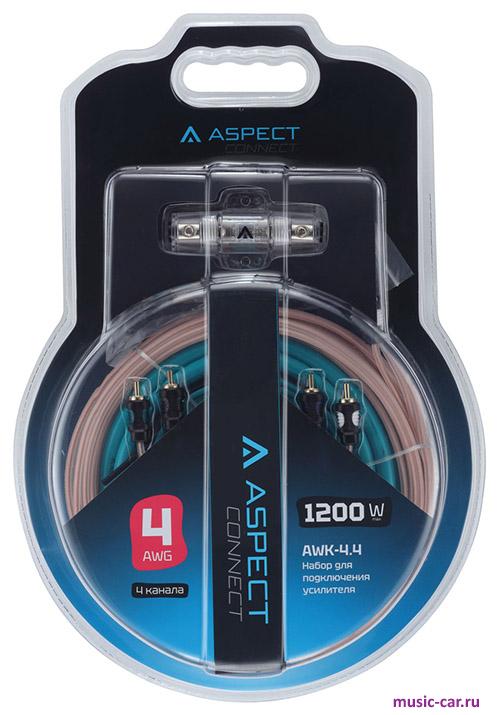 Набор проводов для установки усилителя Aspect AWK-4.4
