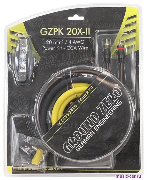 Набор проводов для установки усилителя Ground Zero GZPK 20X-II