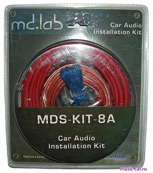 Набор проводов для установки усилителя MDLab MDC-KIT-8A