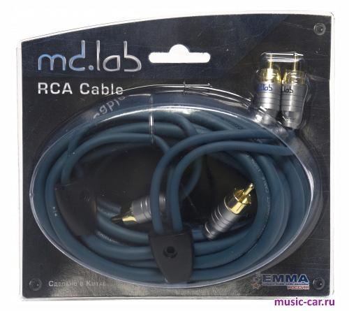 Линейные провода для установки усилителя MDLab MDC-RCA-C5