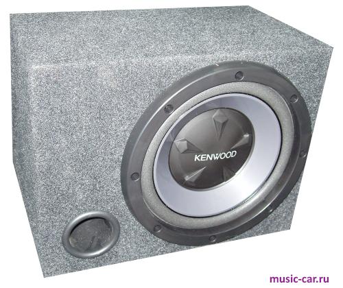 Сабвуфер в авто Kenwood KFC-W112S vented box Сабвуфер Kenwood KFC-W112S vented box