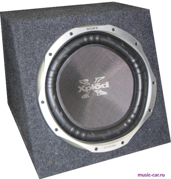 Сабвуфер в авто Sony XS-L156P5 box Сабвуфер Sony XS-L156P5 box